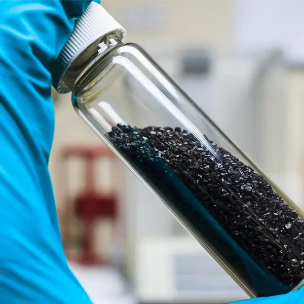 Industrial laboratory equipment for activated carbon analysis